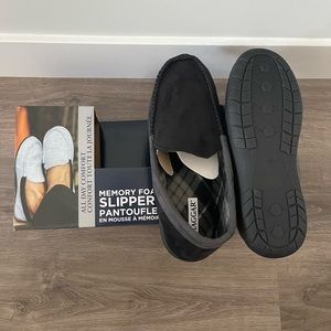 Haggar Memory Foam Black Shoes